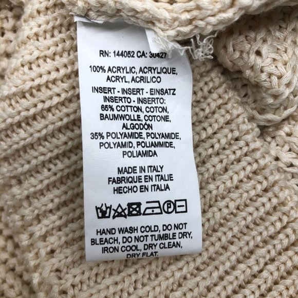 Essentiel Antwerp Lace Yoke Shaker Knit Sweater - Picture 7 of 8